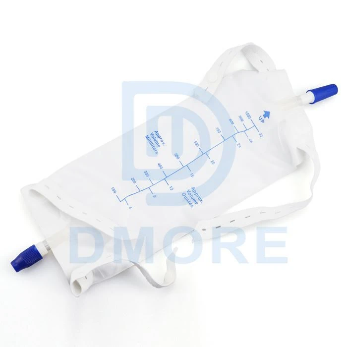 750 ml steriele medische volwassen urine urine beenzak riem urinedrainage opv...